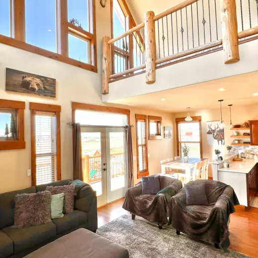 Fully equipped Country Cabin kitchen